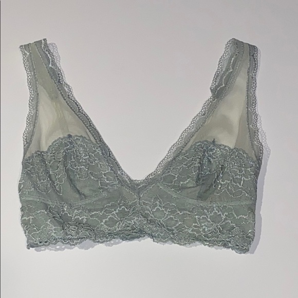 Women’s Free People Aqua Lace Bralette Size Small - Picture 12 of 14